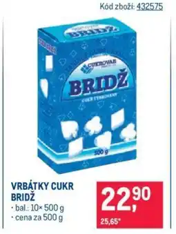 Makro VRBÁTKY CUKR BRIDŽ nabídka