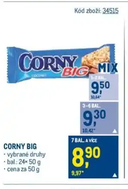Makro CORNY BIG nabídka