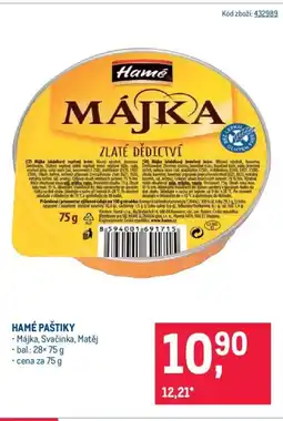 Makro HAMÉ PAŠTIKY nabídka