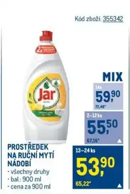 Makro PROSTŘEDEK NA RUČNÍ MYTÍ NÁDOBÍ nabídka