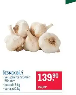 Makro ČESNEK BÍLÝ nabídka