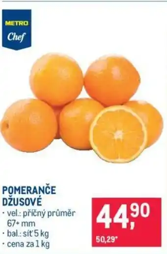 Makro POMERANČE DŽUSOVÉ nabídka