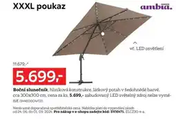 XXXLutz Boční slunečník, nabídka