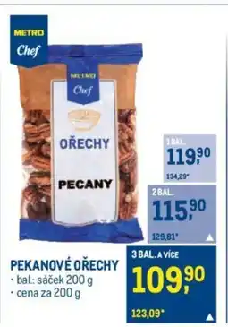 Makro PEKANOVÉ OŘECHY nabídka