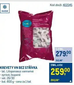 Makro KREVETY VN BEZ STŘÍVKA nabídka