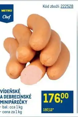 Makro VÍDEŇSKÉ A DEBRECÍNSKÉ MINIPÁREČKY nabídka
