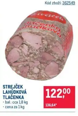 Makro STREJČEK LAHŮDKOVÁ TLAČENKA nabídka