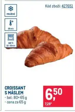 Makro CROISSANT S MÁSLEM nabídka