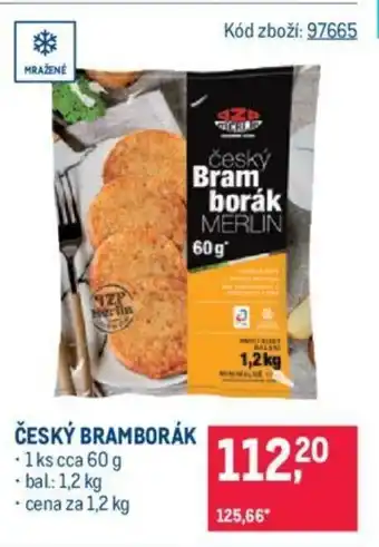 Makro ČESKÝ BRAMBORÁK nabídka