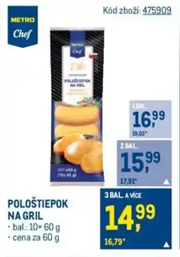 Makro POLOŠTIEPOK NA GRIL nabídka