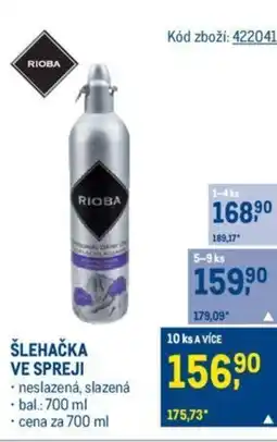 Makro ŠLEHAČKA VE SPREJI nabídka