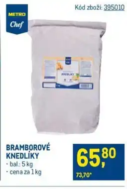 Makro BRAMBOROVÉ KNEDLÍKY nabídka