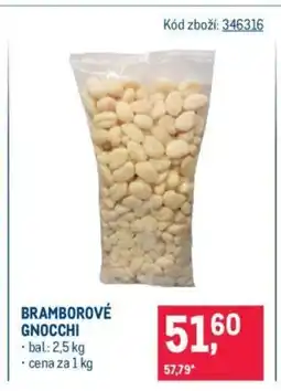 Makro BRAMBOROVÉ GNOCCHI nabídka