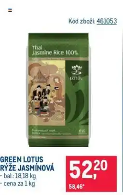 Makro GREEN LOTUS RÝŽE JASMÍNOVÁ nabídka