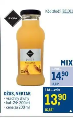 Makro DŽUS, NEKTAR nabídka
