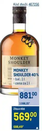 MONKEY SHOULDER 40%