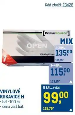 Makro VINYLOVÉ RUKAVICE M nabídka