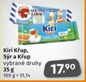 Coop Kiri Křup, Sýr a Křup nabídka