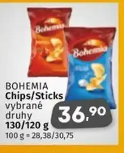 Coop BOHEMIA Chips/Sticks nabídka