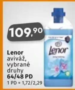 Coop Lenor aviváž, vybrané druhy nabídka