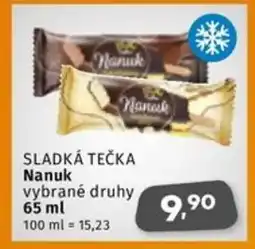Coop SLADKÁ TEČKA Nanuk nabídka