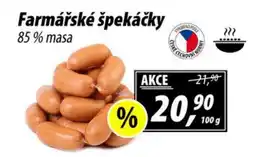 ZEMAN Farmářské špekáčky nabídka