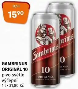 Terno GAMBRINUS ORIGINÁL 10 nabídka