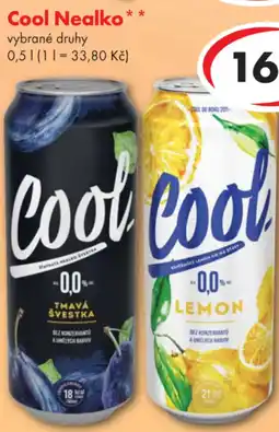 CBA Cool Nealko nabídka