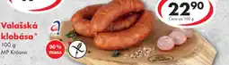 CBA Valašská klobása nabídka