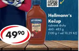 CBA Hellmann's Kečup nabídka