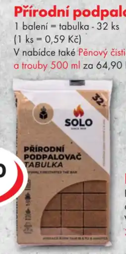 Přírodní podpalovač