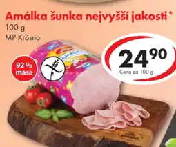 CBA Amálka šunka nejvyšší jakosti nabídka