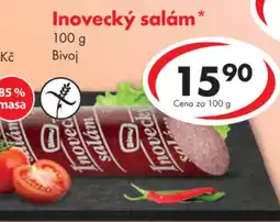 CBA Inovecký salám nabídka