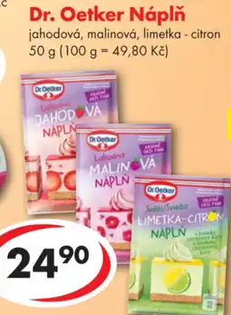 CBA Dr. Oetker Náplň nabídka