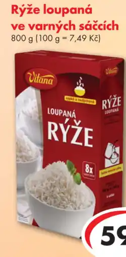 CBA Rýže loupaná ve varných sáčcích nabídka