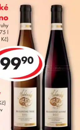 CBA Habánské sklepy víno nabídka