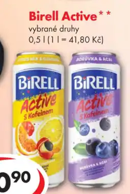 CBA Birell Active nabídka
