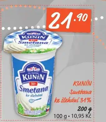 Trefa Kunín Smetana 200g nabídka