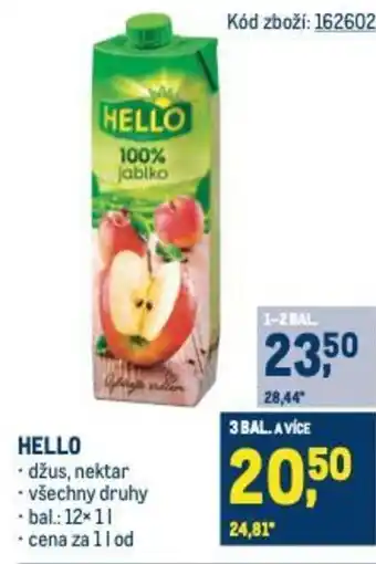 Makro HELLO nabídka