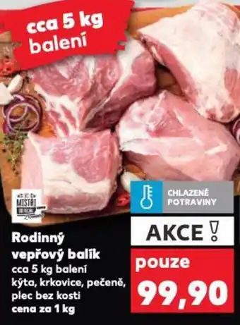 Kaufland Rodinný vepřový balík nabídka