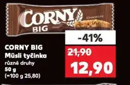 Kaufland CORNY BIG Müsli tyčinka nabídka
