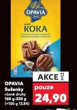 Kaufland OPAVIA Sušenky nabídka