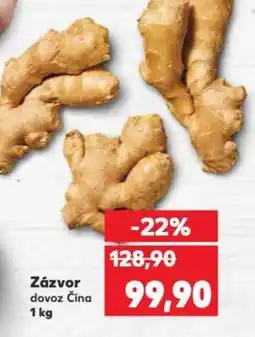 Kaufland Zázvor nabídka