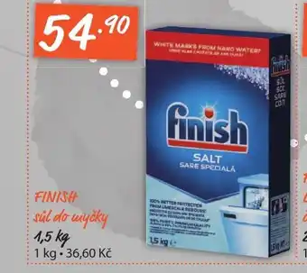 Trefa Finish sůl do myčky 1,5kg nabídka