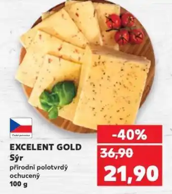 Kaufland EXCELENT GOLD Sýr nabídka