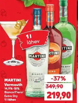 Kaufland MARTINI Vermouth nabídka