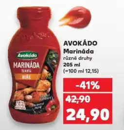 Kaufland AVOKÁDO Marináda nabídka