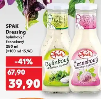 Kaufland SPAK Dressing nabídka