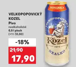 Kaufland VELKOPOPOVICKÝ KOZEL Pivo nabídka