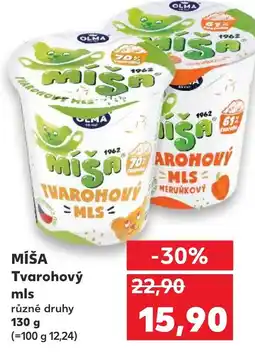 Kaufland MISA Tvarohový mls nabídka